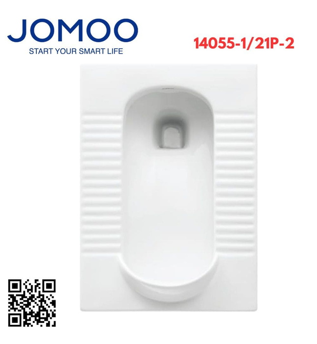 Bồn cầu xổm Jomoo 14055-1/21P-2
