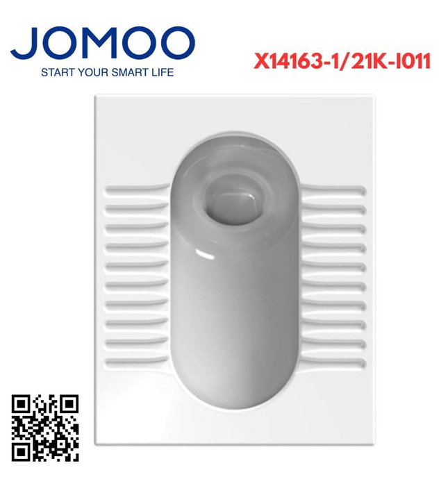 Bồn cầu xổm Jomoo X14163-1/21K-I011