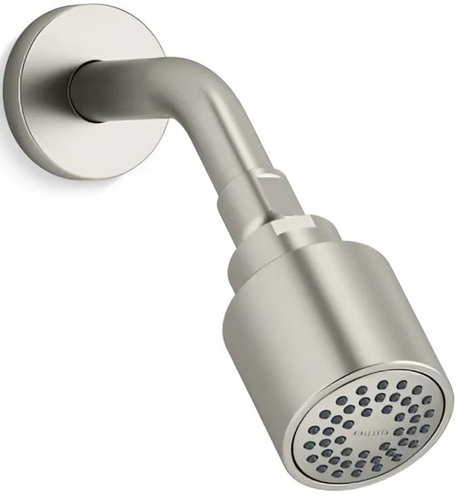 Bát sen tắm và tay sen gắn tường màu chrome Kallista P24482-00-CP