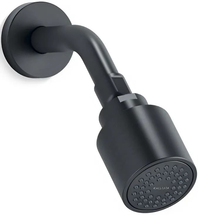 Bát sen tắm và tay sen gắn tường màu chrome Kallista P24482-00-CP