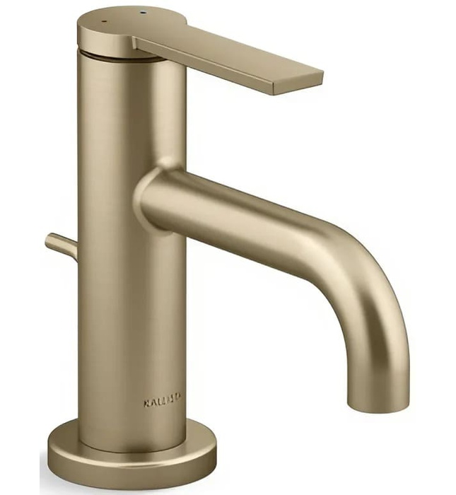 Vòi chậu rửa mặt cổ thấp màu nickel Kallista P26610-00-SN