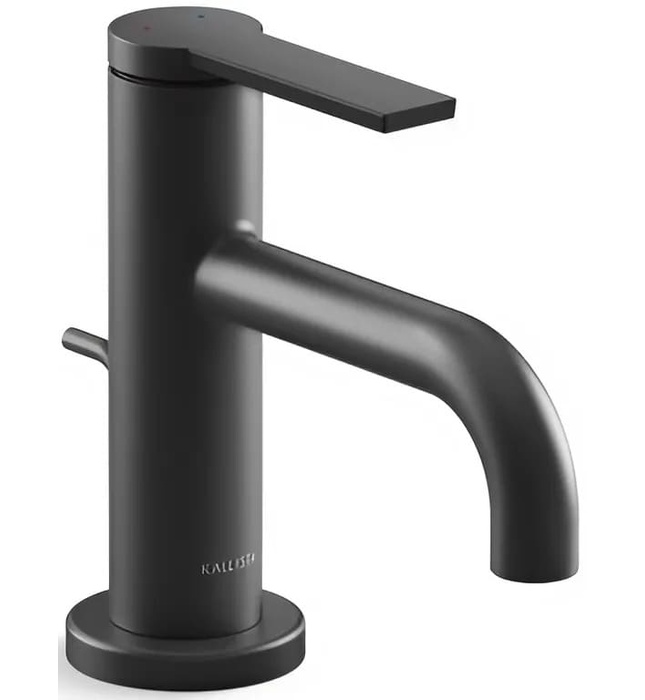 Vòi chậu rửa mặt cổ thấp màu nickel Kallista P26610-00-BN
