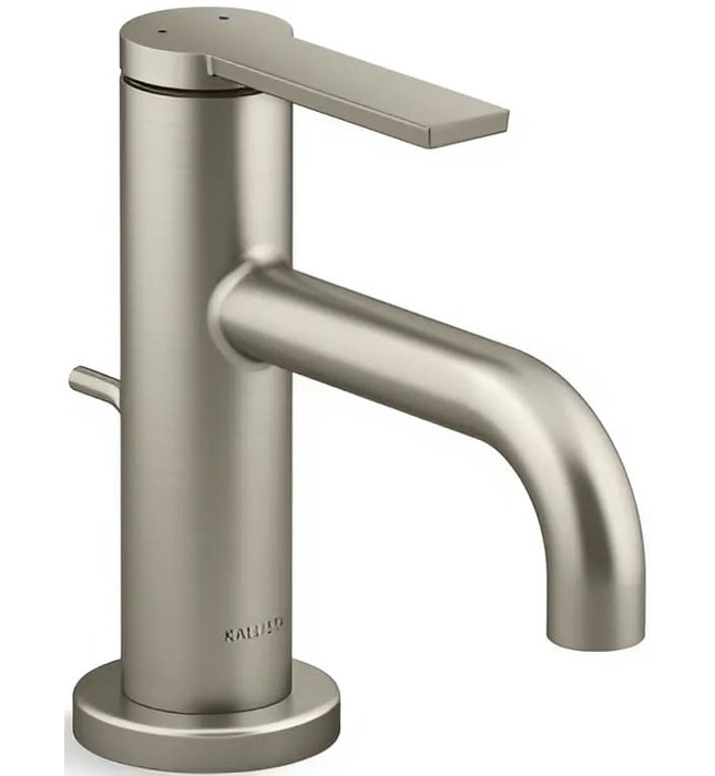 Vòi chậu rửa mặt cổ thấp màu vàng Kallista P26610-00-BAF