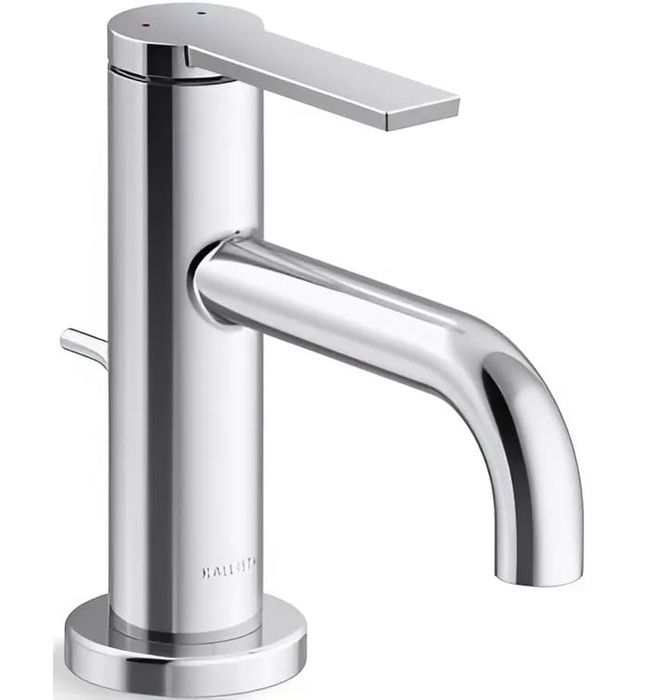 Vòi chậu rửa mặt cổ thấp màu nickel Kallista P26610-00-SN