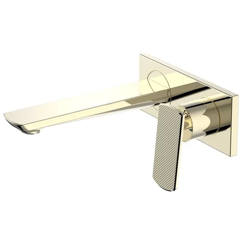 Vòi lavabo nóng lạnh âm tường màu vàng Jomoo 32435-718/EA-Z