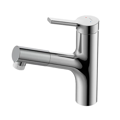 Vòi lavabo nóng lạnh dây rút Jomoo 32443-574/1B-Z