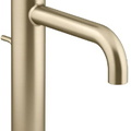 Vòi chậu rửa mặt nóng lạnh 1 chân màu nickel Kallista P26611-00-SN