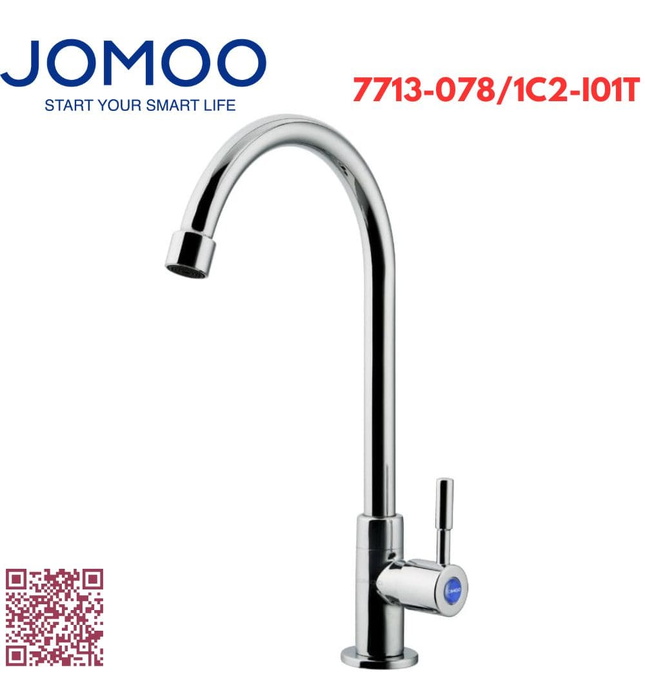 Vòi chậu rửa bát lạnh Jomoo 7713-078/1C2-I01T