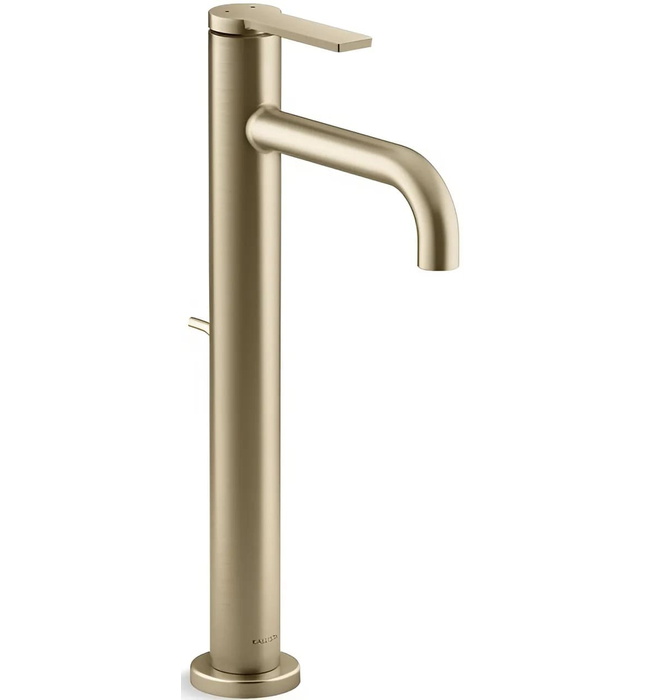 Vòi chậu rửa mặt 1 chân thân cao màu chrome Kallista P26612-00-CP