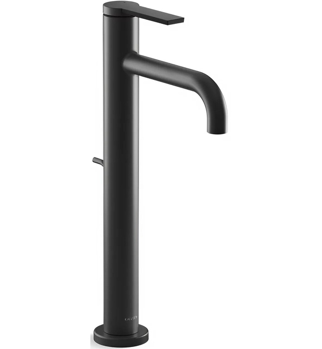 Vòi chậu rửa mặt 1 chân thân cao màu nickel Kallista P26612-00-SN