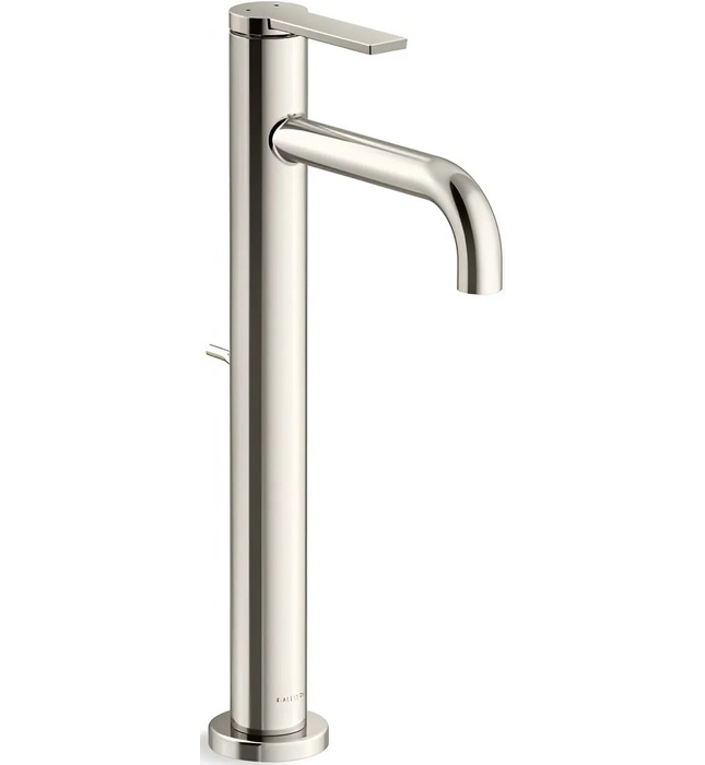 Vòi chậu rửa mặt 1 chân thân cao màu vàng Kallista P26612-00-BAF