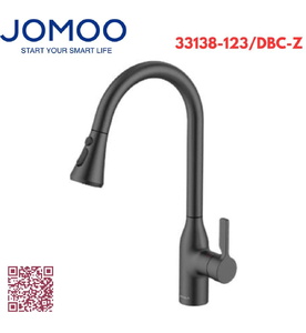 Vòi chậu rửa bát dây rút Jomoo 33138-123/DBC-Z