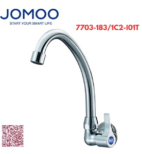 Vòi chậu rửa bát lạnh gắn tường Jomoo 7703-183/1C2-I01T