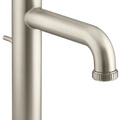 Vòi chậu rửa mặt nóng lạnh 1 chân màu nickel Kallista P26622-00-SN
