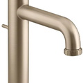 Vòi chậu rửa mặt nóng lạnh 1 chân màu nickel Kallista P26622-00-BN