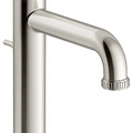 Vòi chậu rửa mặt nóng lạnh 1 chân màu nickel Kallista P26622-00-BN