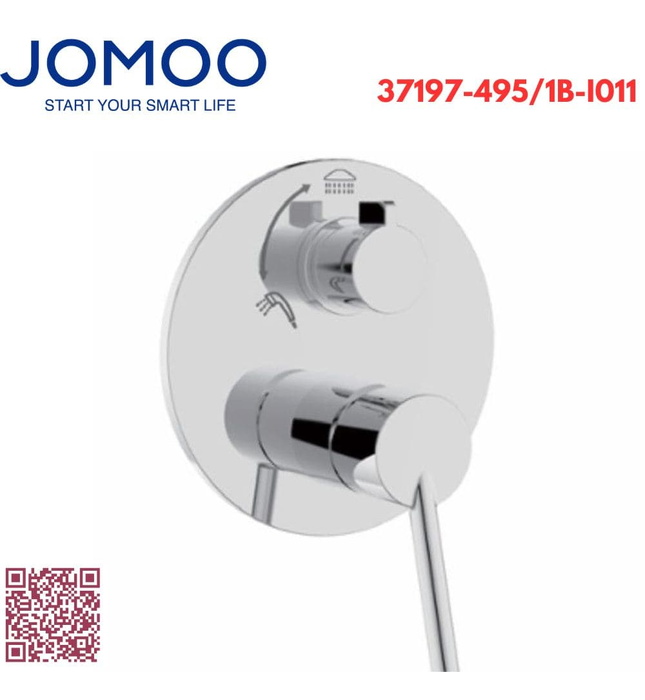 Mặt nạ bộ trộn sen âm tường Jomoo 37197-495/1B-I011