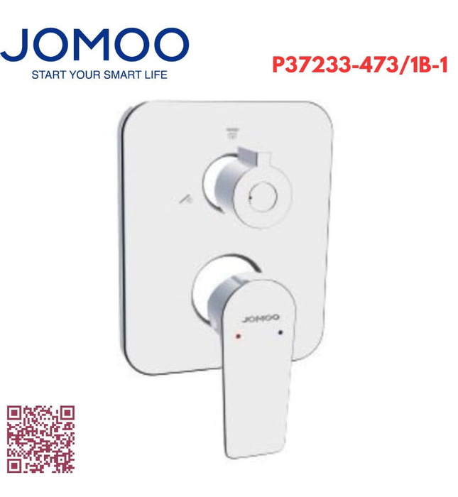 Mặt nạ bộ trộn sen âm tường Jomoo P37233-473/1B-1