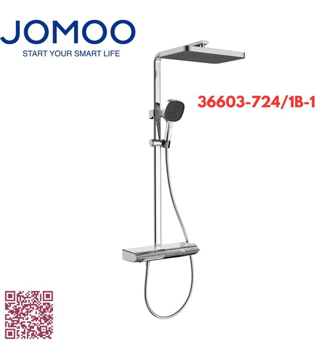 Sen tắm cây tự động tẩy cặn Jomoo 36603-724/1B-1