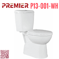 Bồn cầu 2 khối nắp êm Premier P13-001-WH xả nhấn