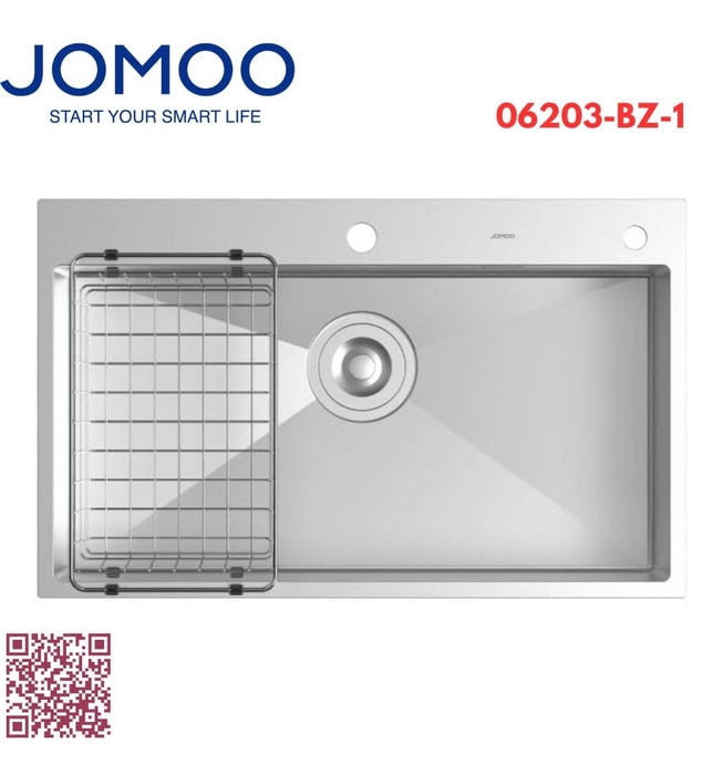 Chậu rửa bát 1 hố Jomoo 06203-BZ-1