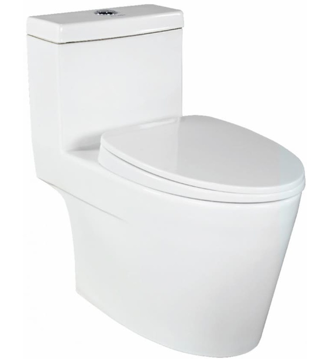 Bồn cầu 1 khối nắp êm Premier P11-001-WH xả nhấn