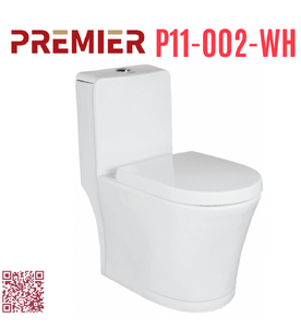 Bồn cầu 1 khối nắp êm Premier P11-002-WH