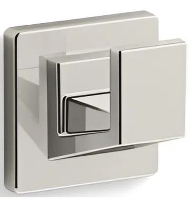 Móc treo tường đơn màu đen Kallista P30681-00-BL