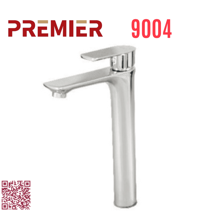 Vòi lavabo gật gù nóng lạnh 1 chân cao Premier 9004