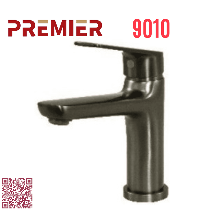 Vòi lavabo gật gù nóng lạnh 1 chân thấp Premier 9010