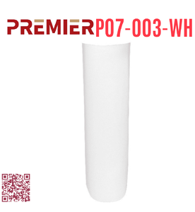 Chân dài lavabo Premier P07-003-WH