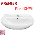 Chậu treo không chân đỡ Premier P05-003-WH