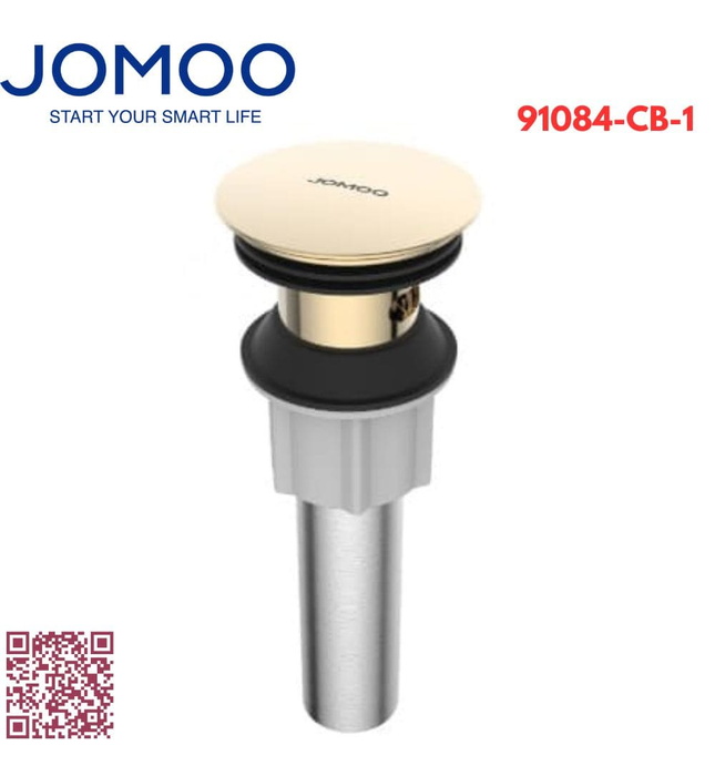 Đầu xiphong nhấn Jomoo 91084-CB-1