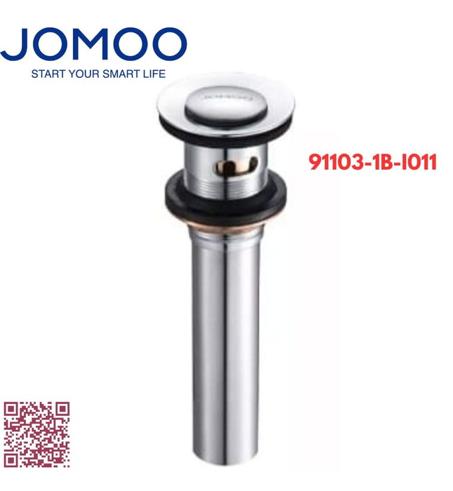Đầu xiphong nhấn Jomoo 91103-1B-I011