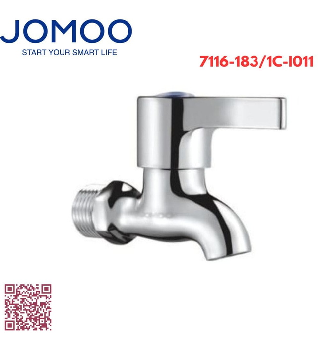 Vòi nước lạnh gắn tường Jomoo 7116-183/1C-I011