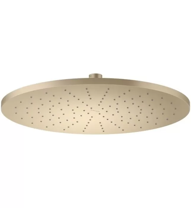Bát sen tắm phun mưa tròn lớn màu vàng Kallista P26139-00-BAF