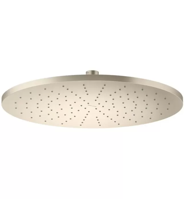 Bát sen tắm phun mưa tròn lớn màu vàng Kallista P26139-00-BAF