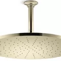 Bát sen tắm phun mưa tròn lớn màu vàng Kallista P26139-00-BAF