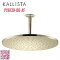 Bát sen tắm phun mưa tròn lớn màu vàng Kallista P26139-00-AF
