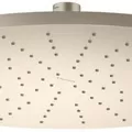 Bát sen tắm phun mưa tròn lớn màu vàng Kallista P26139-00-BAF