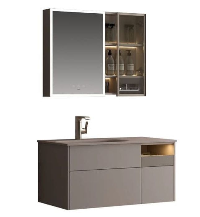 Bộ tủ chậu treo tường Jomoo A2471-16BL-1