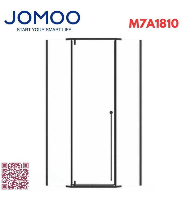 Vách tắm kính cánh quạt JOMOO M7A1810