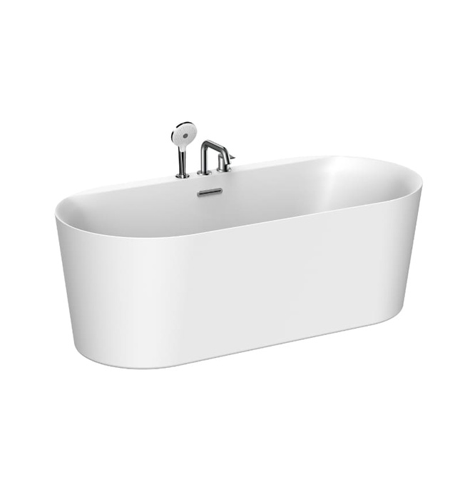 Bồn tắm đặt sàn 1.7m kèm bộ vòi Jomoo YC01217-1A01-1