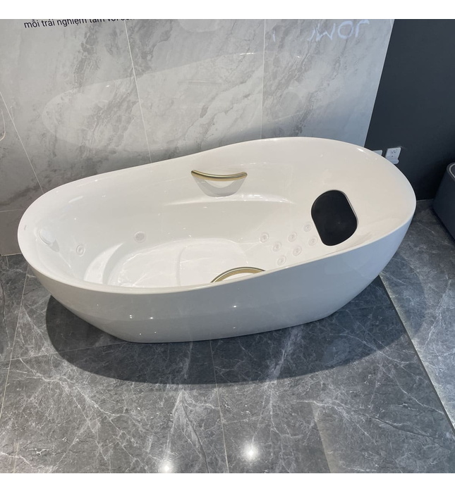 Bồn tắm đặt sàn massage Jomoo YK02118-1A01-1