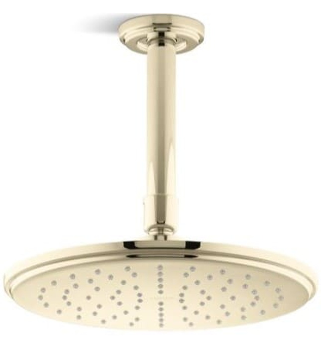 Bát sen tắm phun mưa tròn nhỏ màu đen Kallista P21512-00-PGP