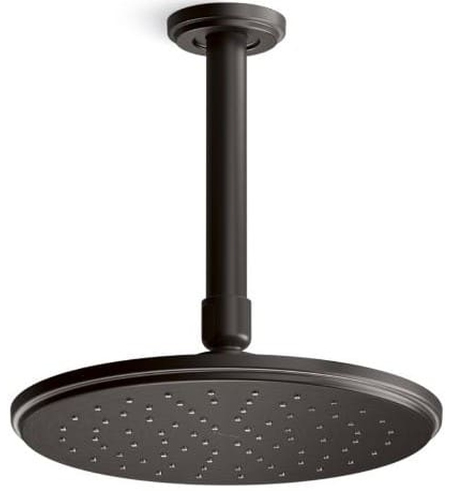 Bát sen tắm phun mưa tròn nhỏ màu xanh đen Kallista P21512-00-GN