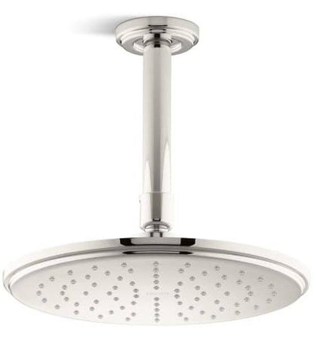 Bát sen tắm phun mưa ECO tròn nhỏ màu nickel Kallista P21512-G-SN