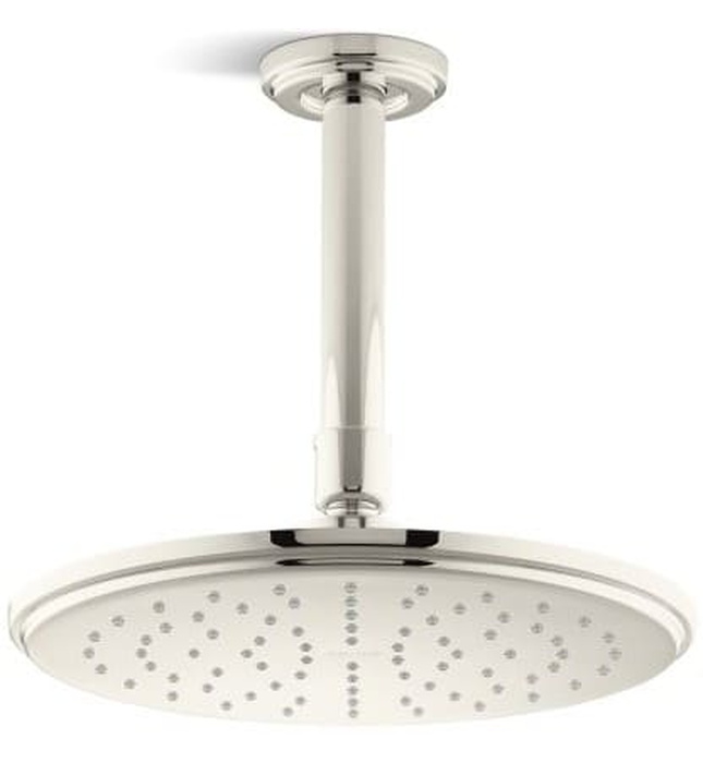 Bát sen tắm phun mưa ECO tròn nhỏ màu chrome Kallista P21512-G-CP