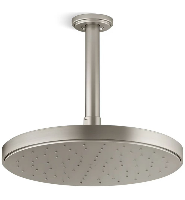 Bát sen tắm phun mưa tròn màu đen Kallista P21676-00-BGP