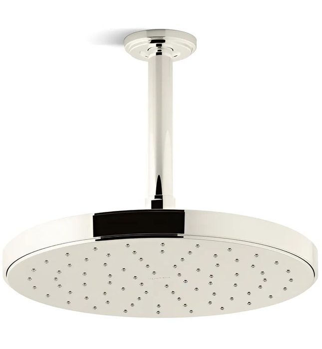 Bát sen tắm phun mưa tròn màu đen Kallista P21676-00-PGP